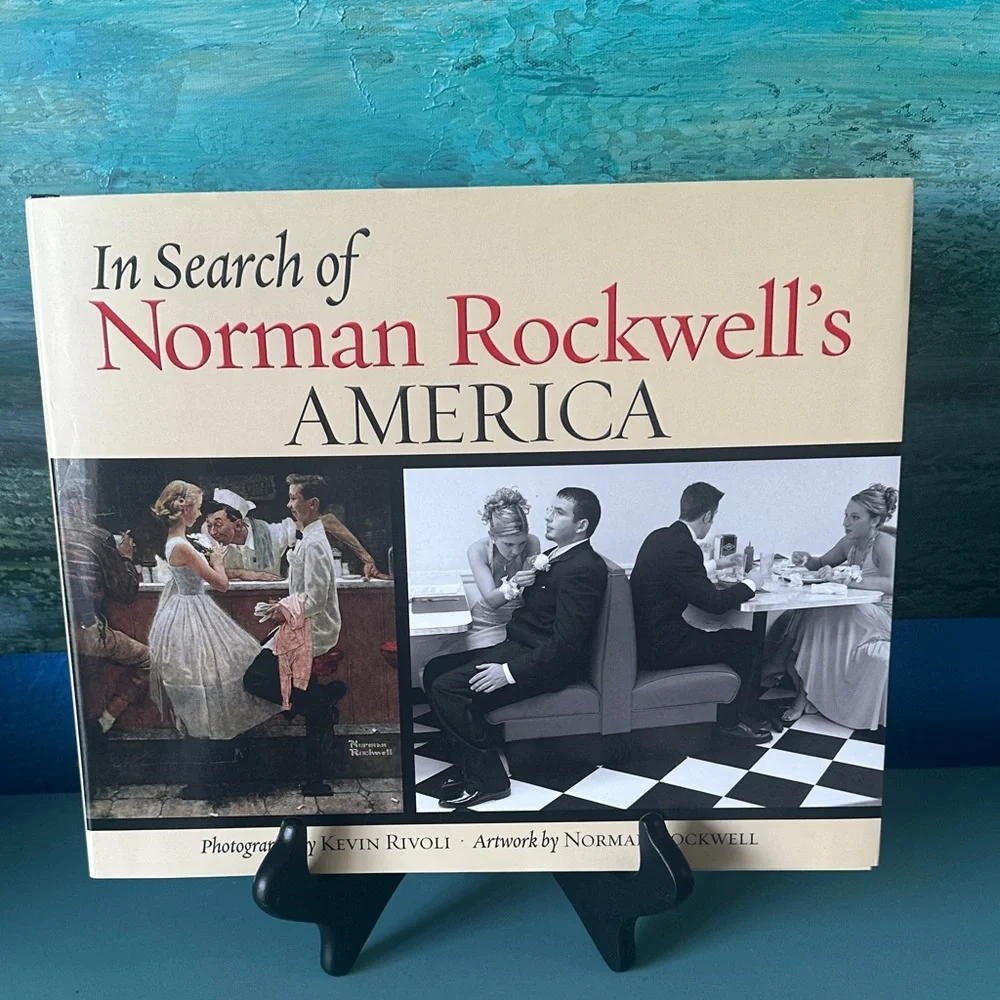 In search of Norman Rockwell's America Hardcover Art Book